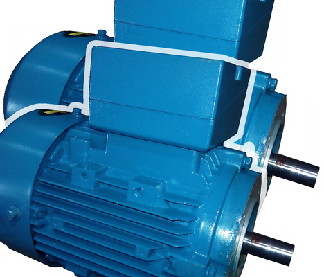 Fan Cooled 8 Pole Three Phase Asynchronous Motor Industrial Electric Motor 750Rpm